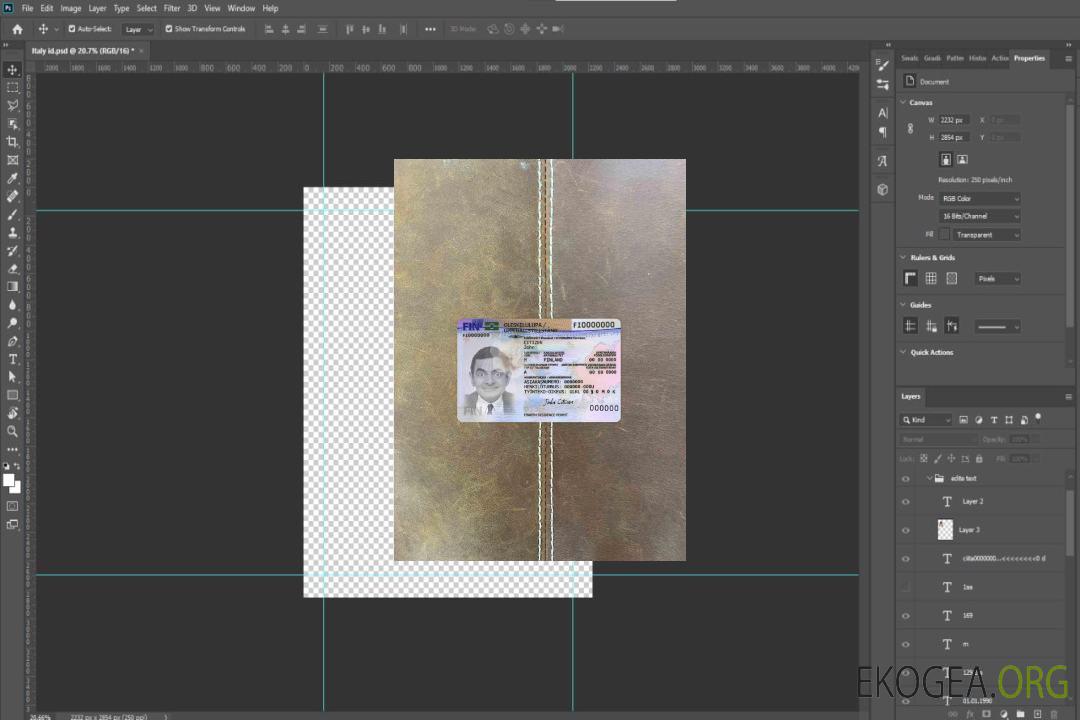 Permis de séjour en Finlande version 2 photolook AVANT template